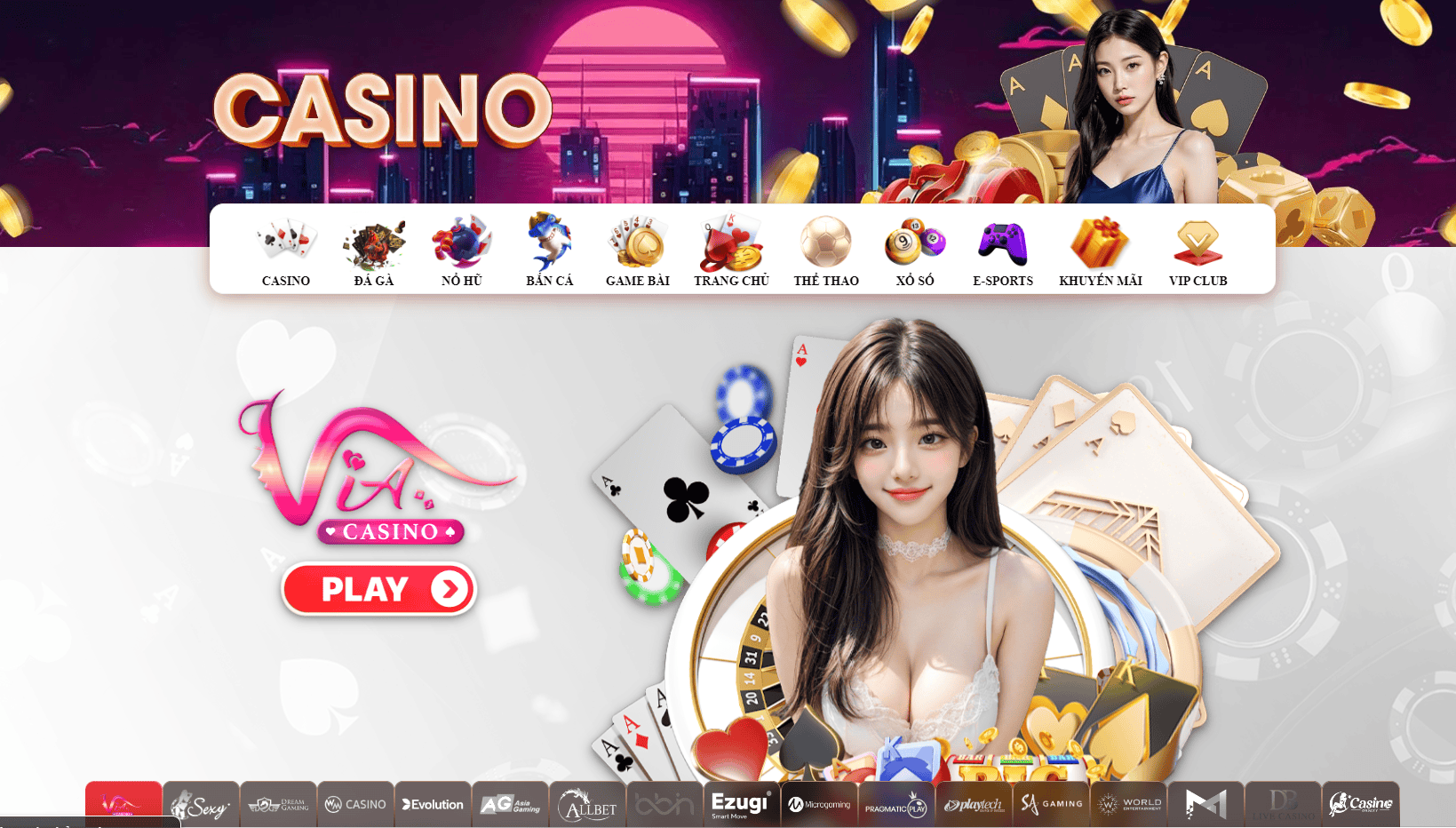 Sảnh casino quốc tế